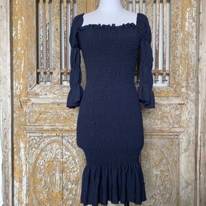 ASOS QUEEN B CREPE 3/4 SLEEVE MATERNITY DRESS NEW UK 16 US 12